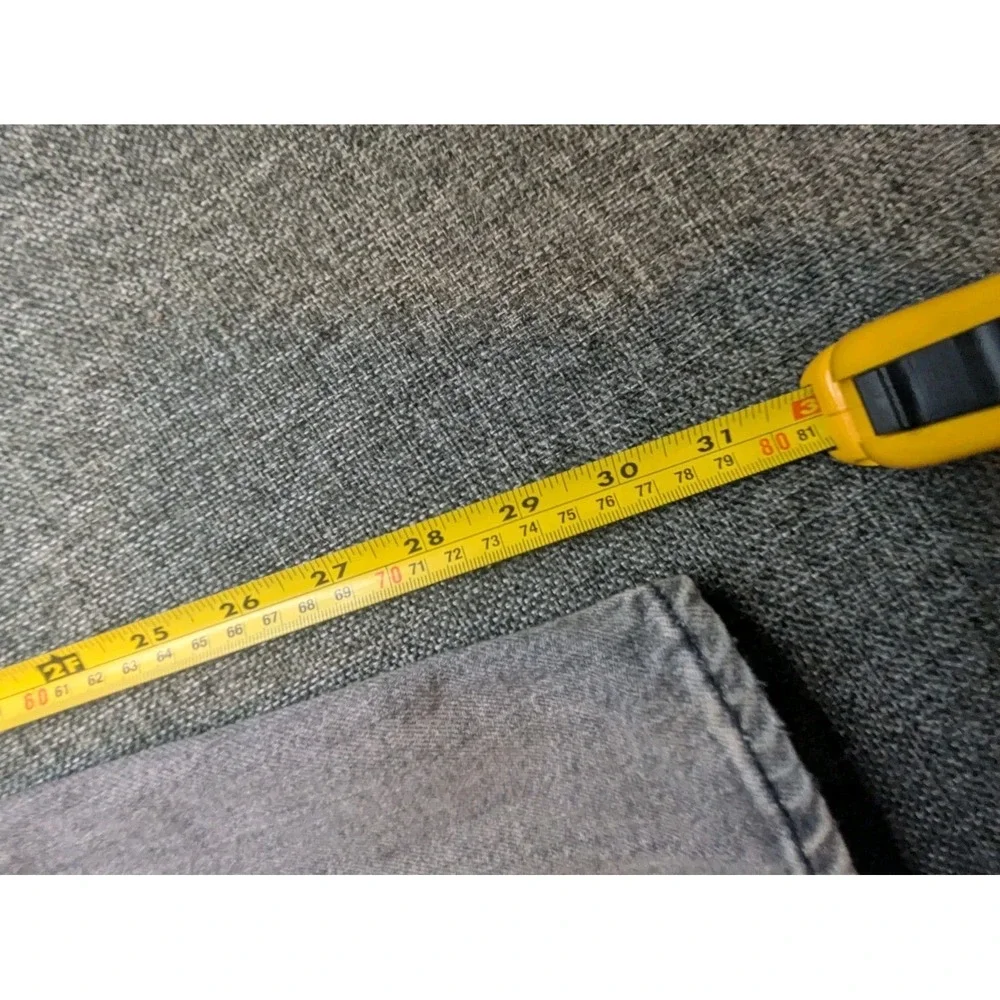 Levi's 512 Premium Big E Jeans Gray Wash‎ Slim Straight Men's 30x30 Pants